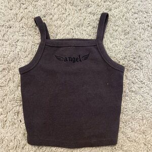 Garage crop top